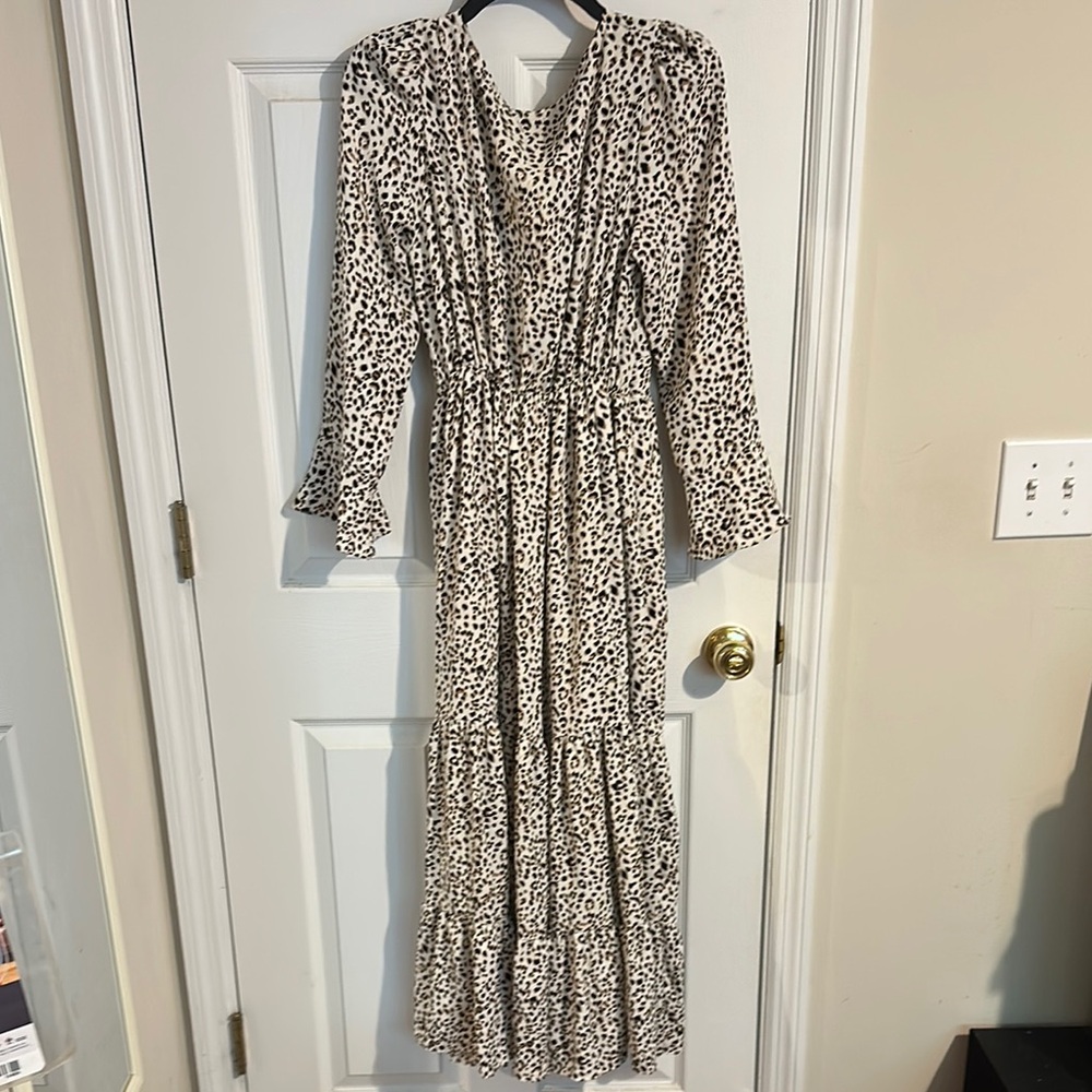 Chicwish Leopard Print Maxi Dress - Picture 2 of 4